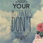 Seus erros não define você...